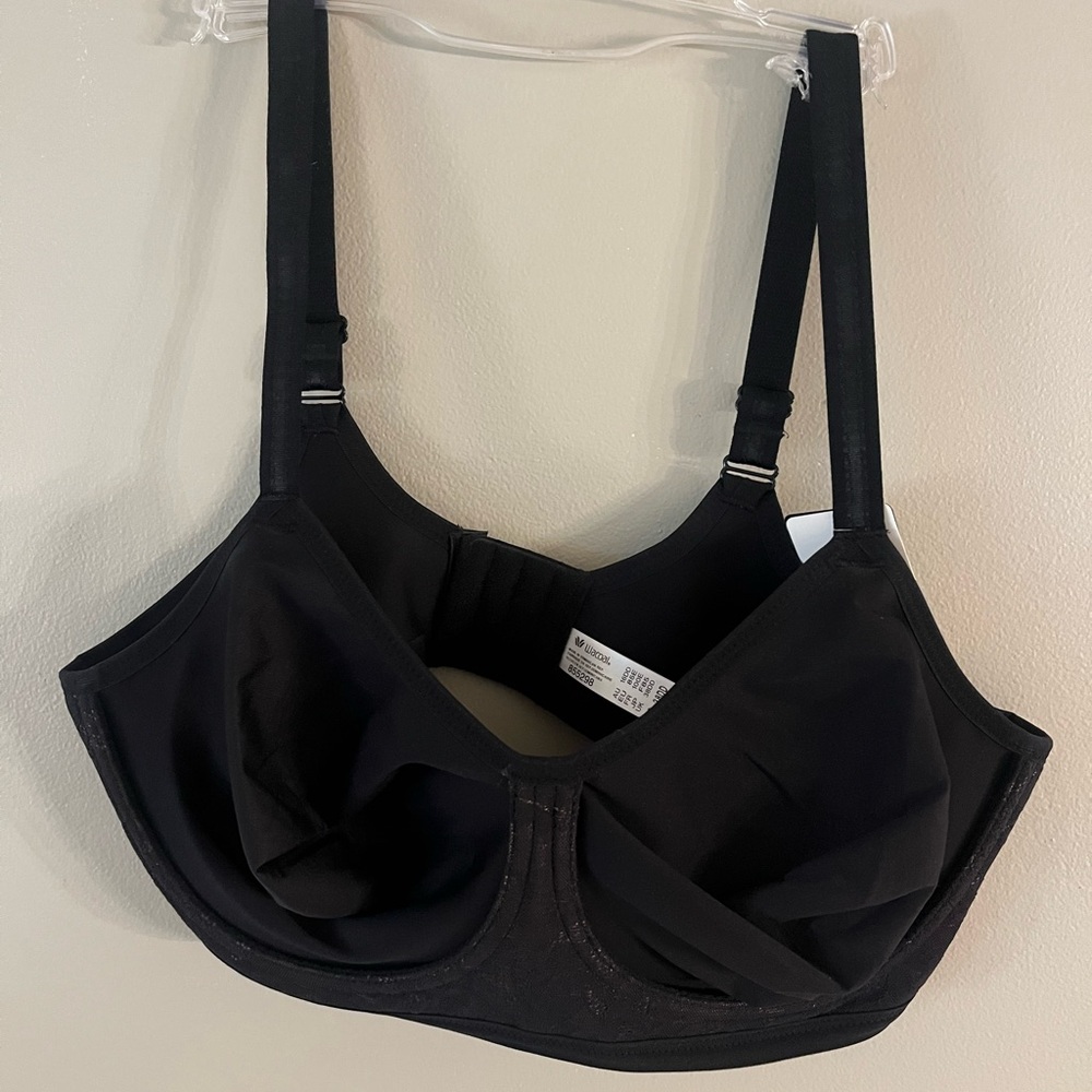 Wacoal Black Full Coverage Bra with Underwire Support